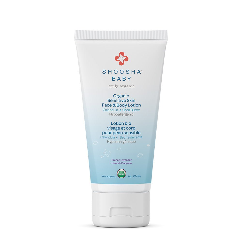 Organic Hypoallergenic French Lavender Face & Body Lotion