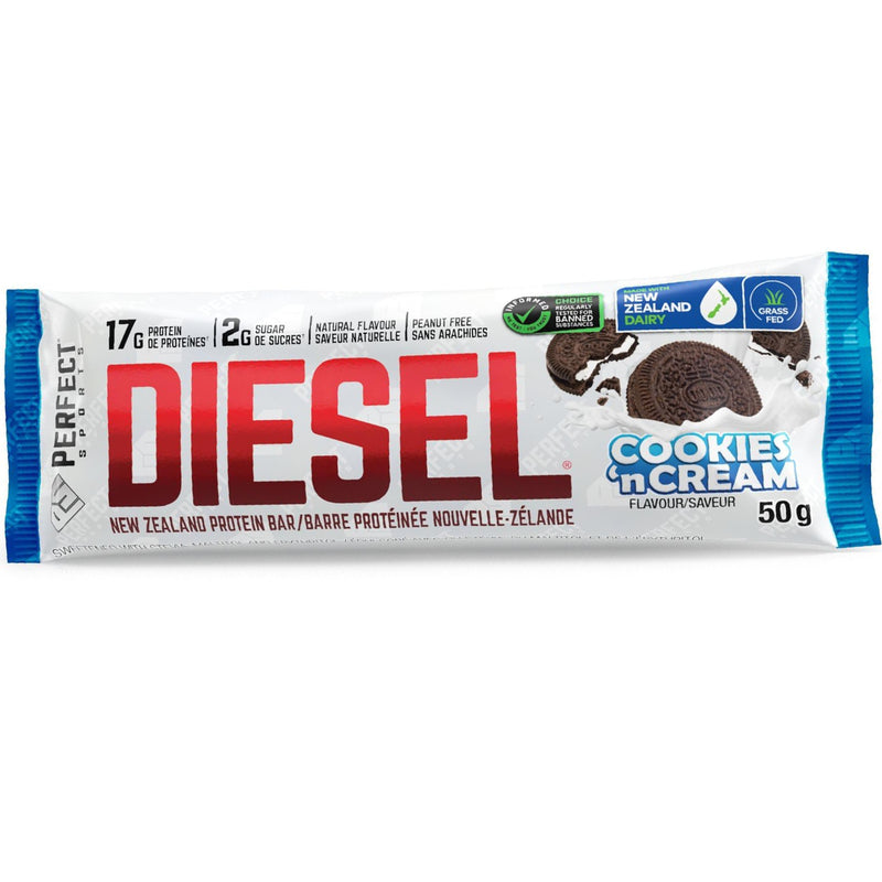 Diesel Cookies & Cream Whey Protein Bar