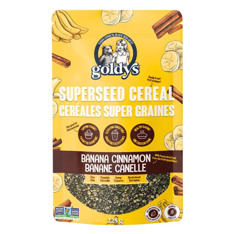 Banana Cinnamon Superseed Cereal