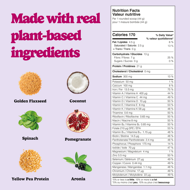 Mixed Berries Plant-Based All-in-One Protein