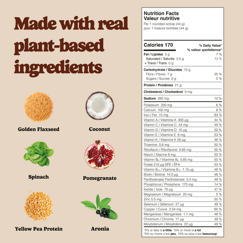 Mocha Plant-Based All-in-One Protein