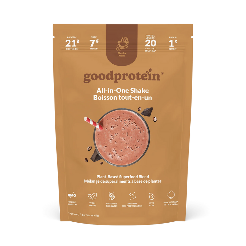 Mocha Plant-Based All-in-One Protein