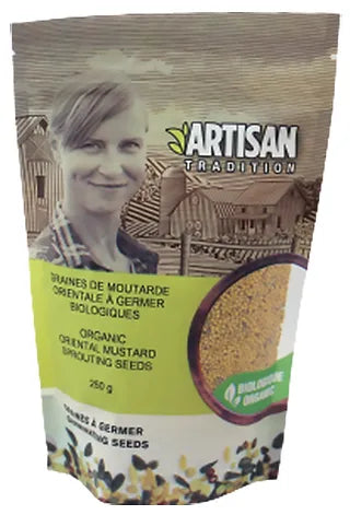 Organic Oriental Mustard Sprouting Seeds