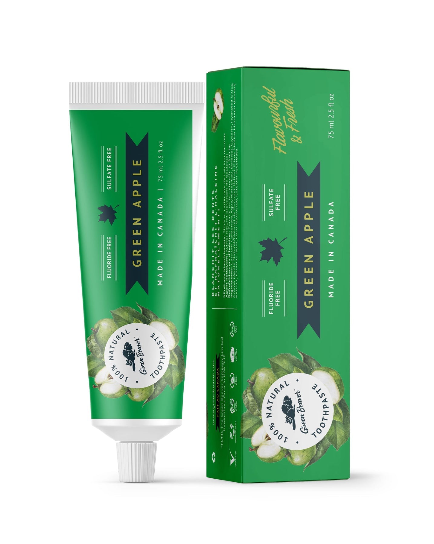 Green Beaver Green Apple Toothpaste