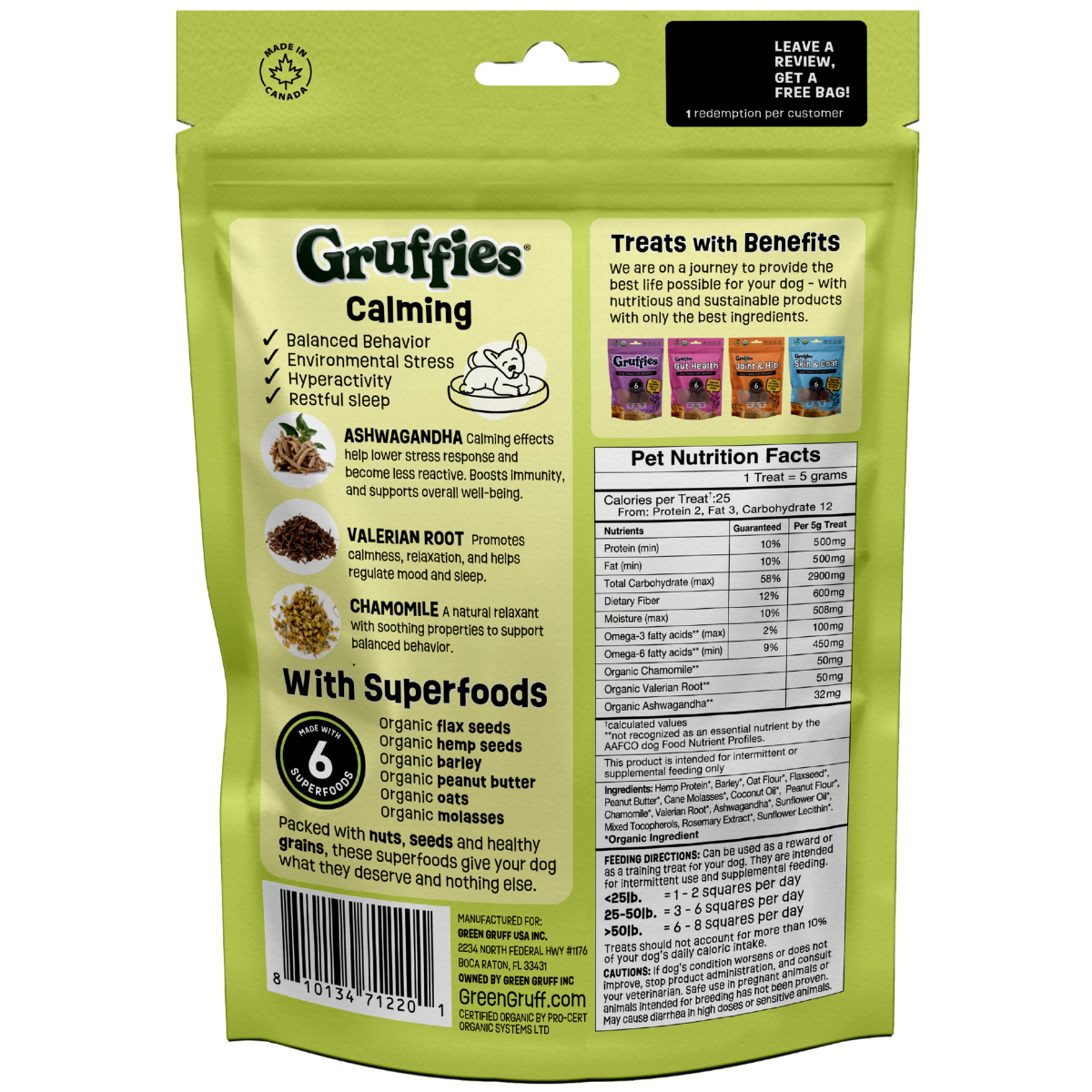 Calming Dog Treats