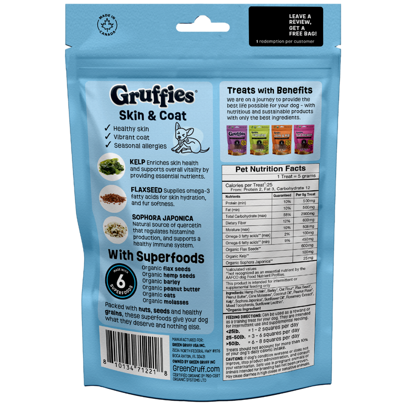 Skin & Coat Dog Treats