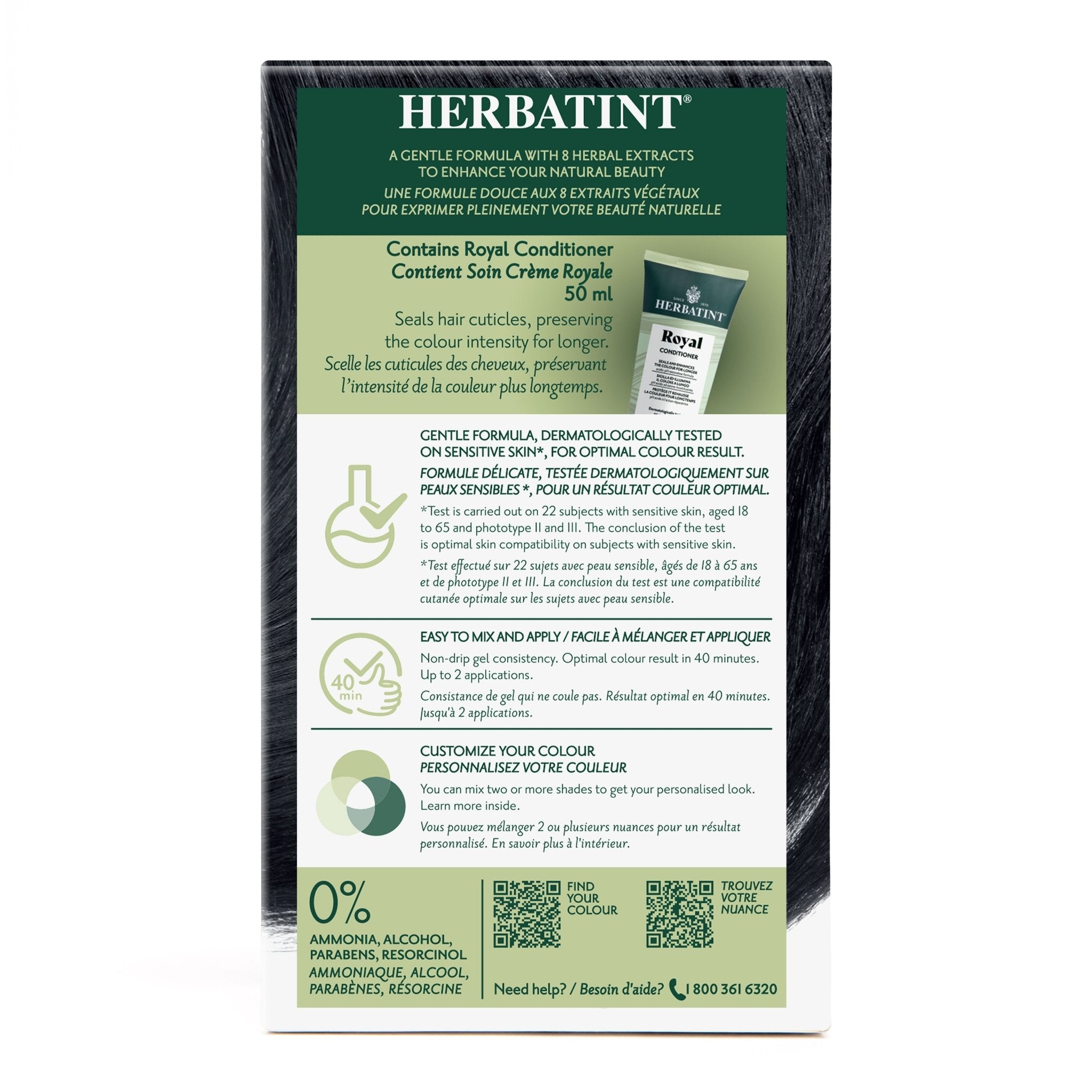 Herbatint 1N Black