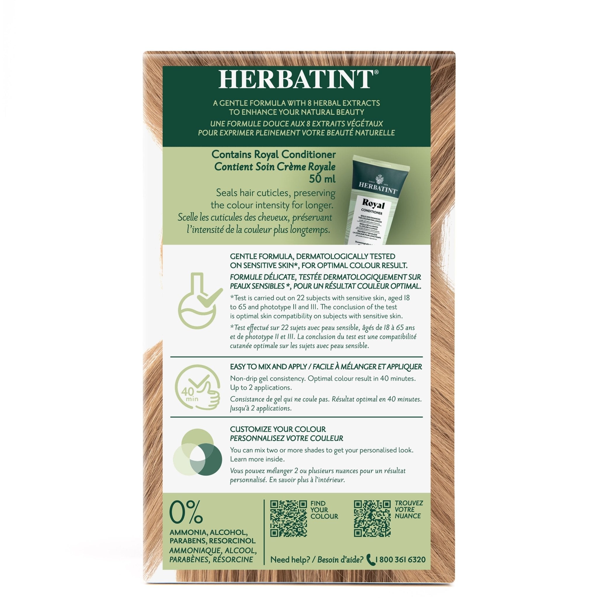Herbatint 8D Light Golden Blonde