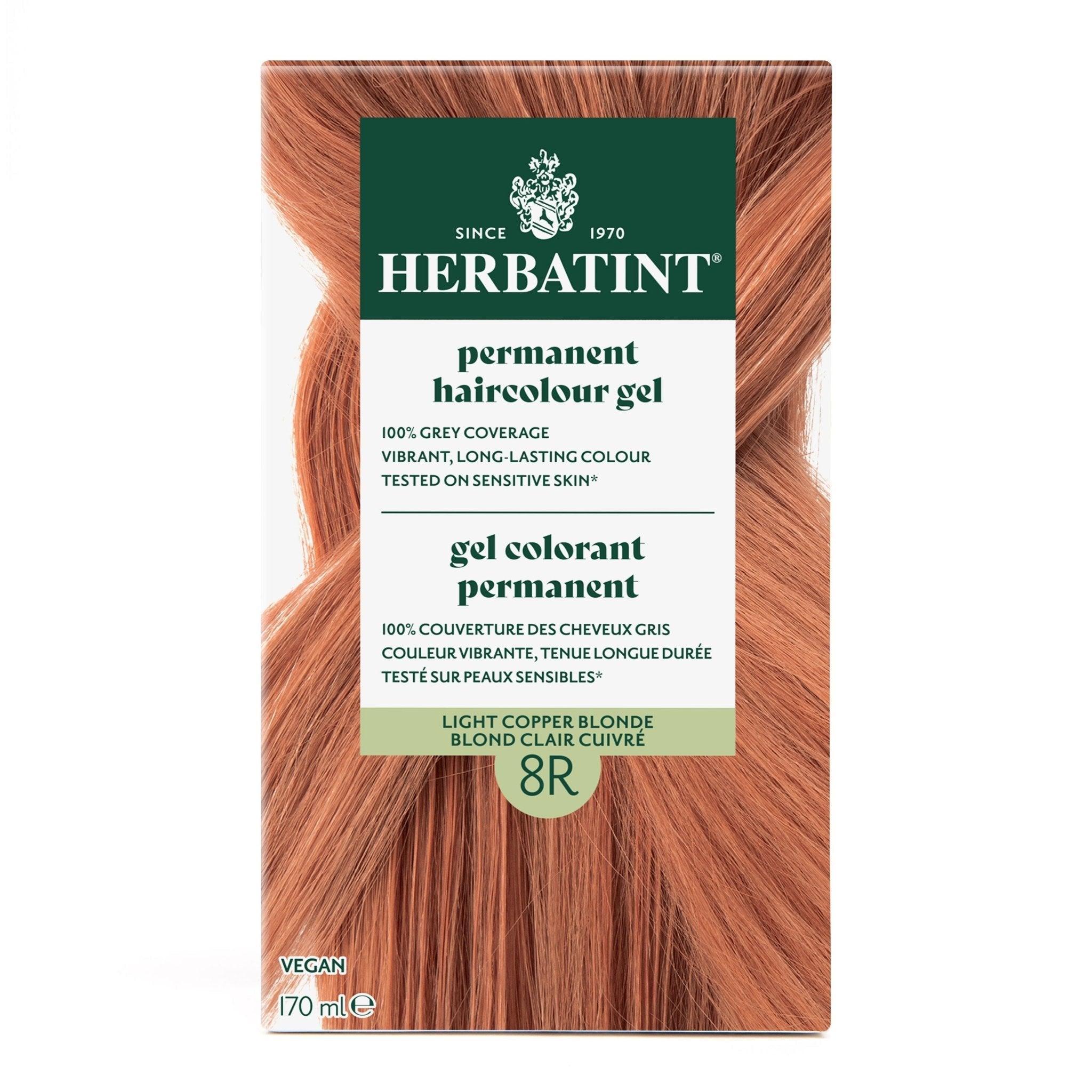 8R Light Copper Blonde