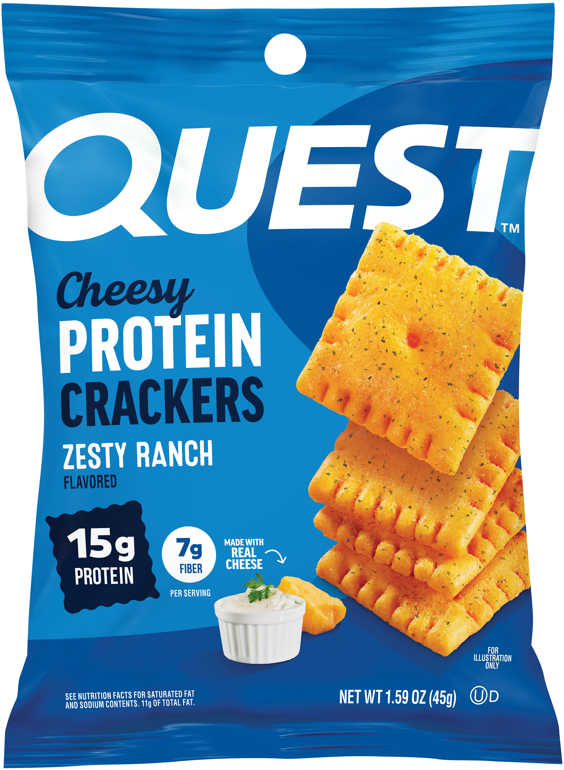 Quest Ranch Cheese Protein Crackers