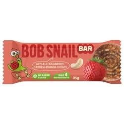 Bob Snail Apple-Strawberry Fruit & Cashew Bar