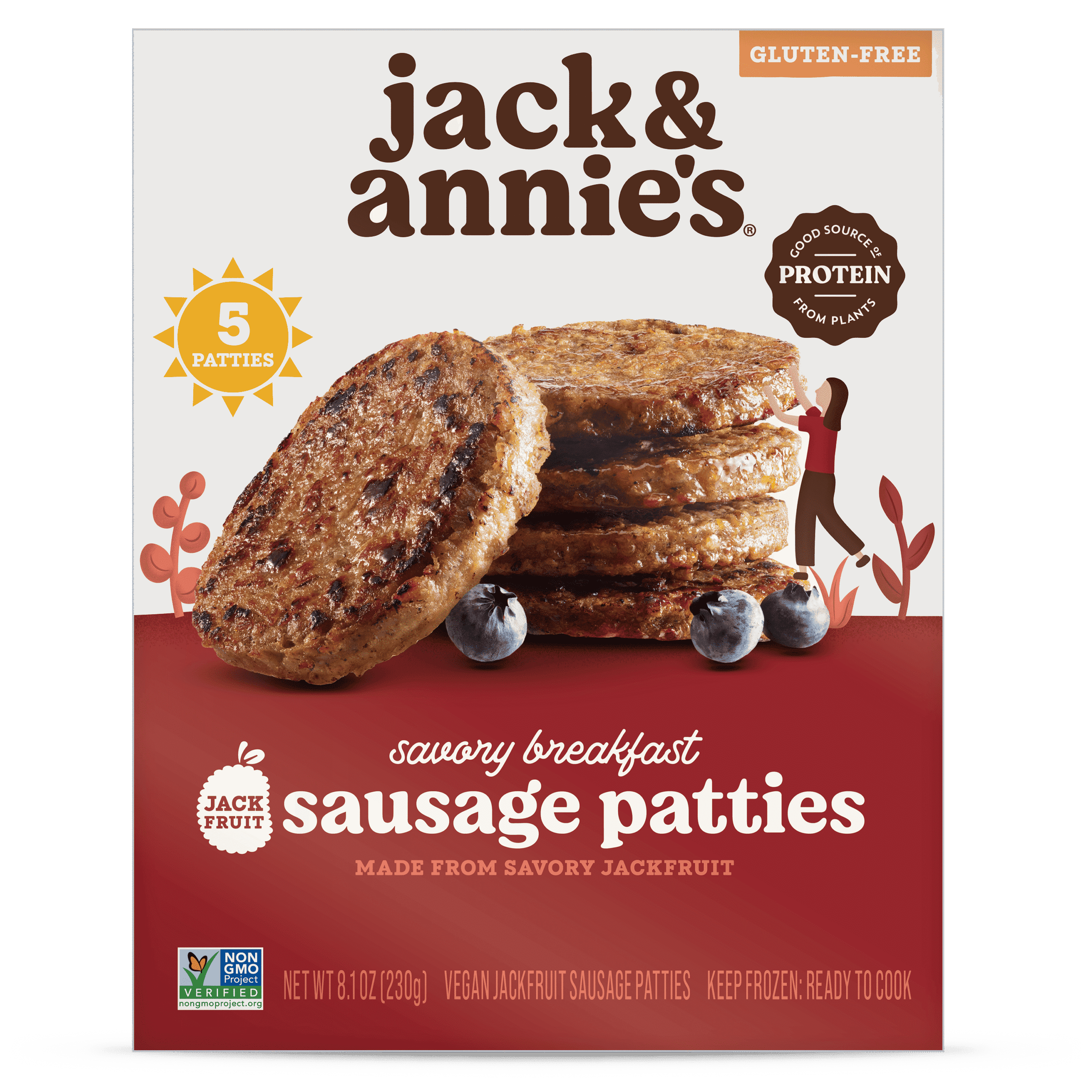 Jackfruit Savory Breakfast Sausage Patties