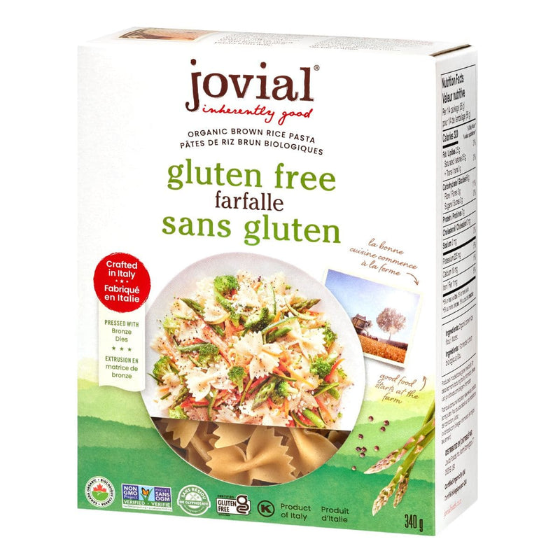 Organic Gluten Free Brown Rice Farfalle