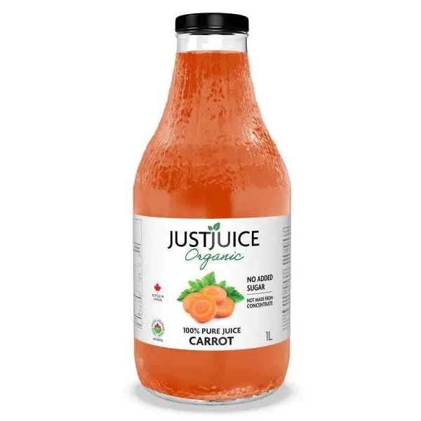 Organic 100% Pure Carrot Juice