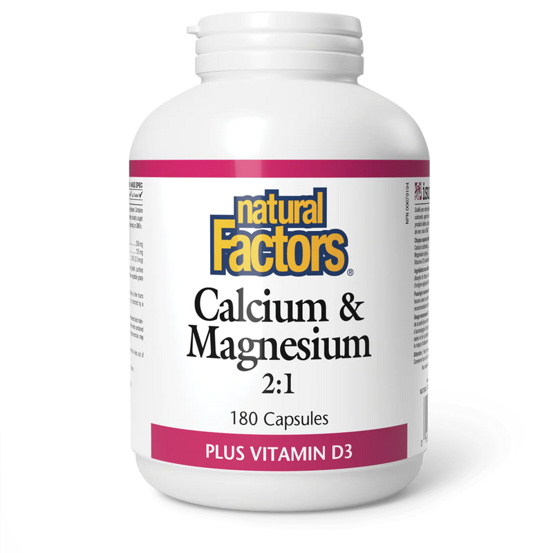 Calcium & Magnesium 2:1 + D3