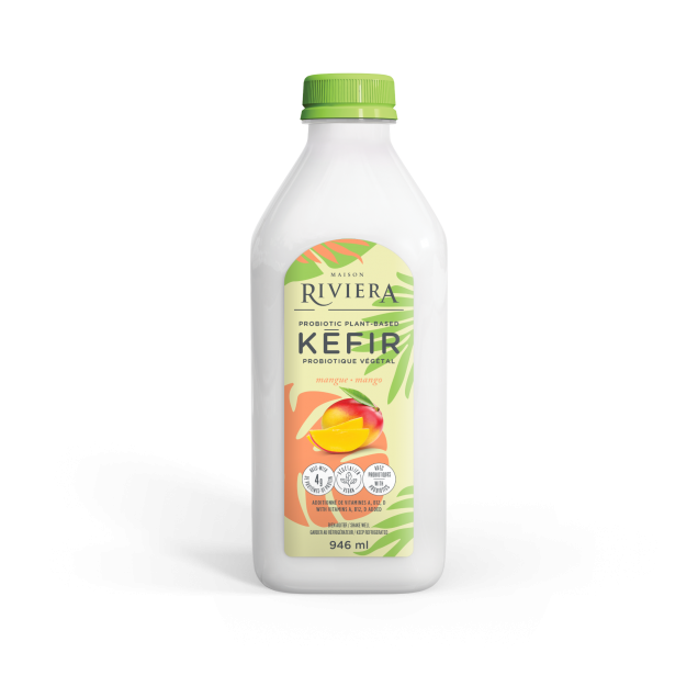 Vegan Mango Coconut Milk Kefir