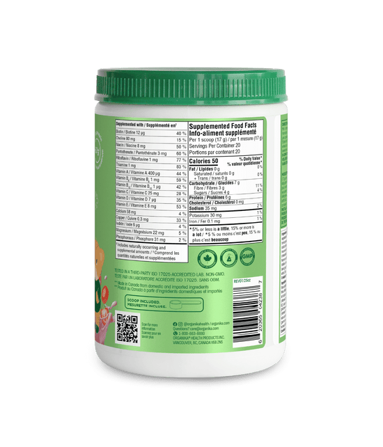 Organika Kids Strawberry All-in-One Daily Nutrition