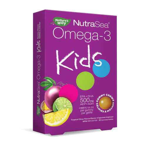 Tropical Citrus Kids Omega-3 Gummy Chews