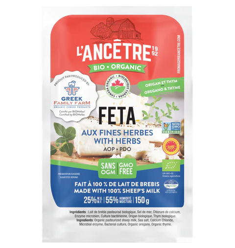 Organic Greek Feta Cheese