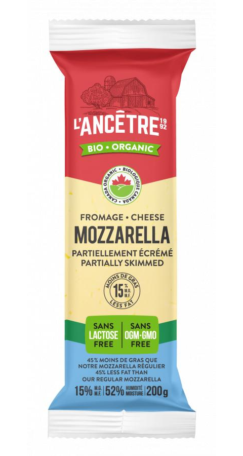 Organic Mozzarella 28% MF