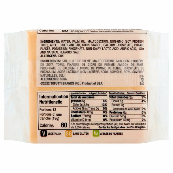 Tofutti American Flavoured Slices