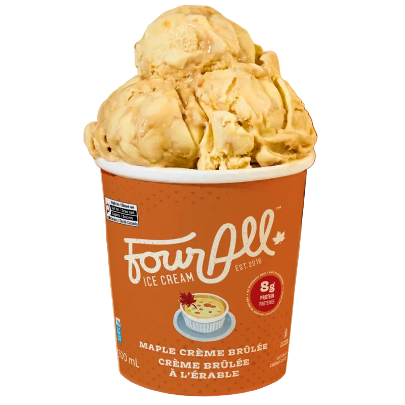 Maple Creme Brulee Ice Cream