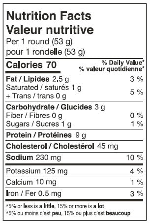 Yorkshire Valley Organic Chicken & Maple Breakfast Sausage Patties