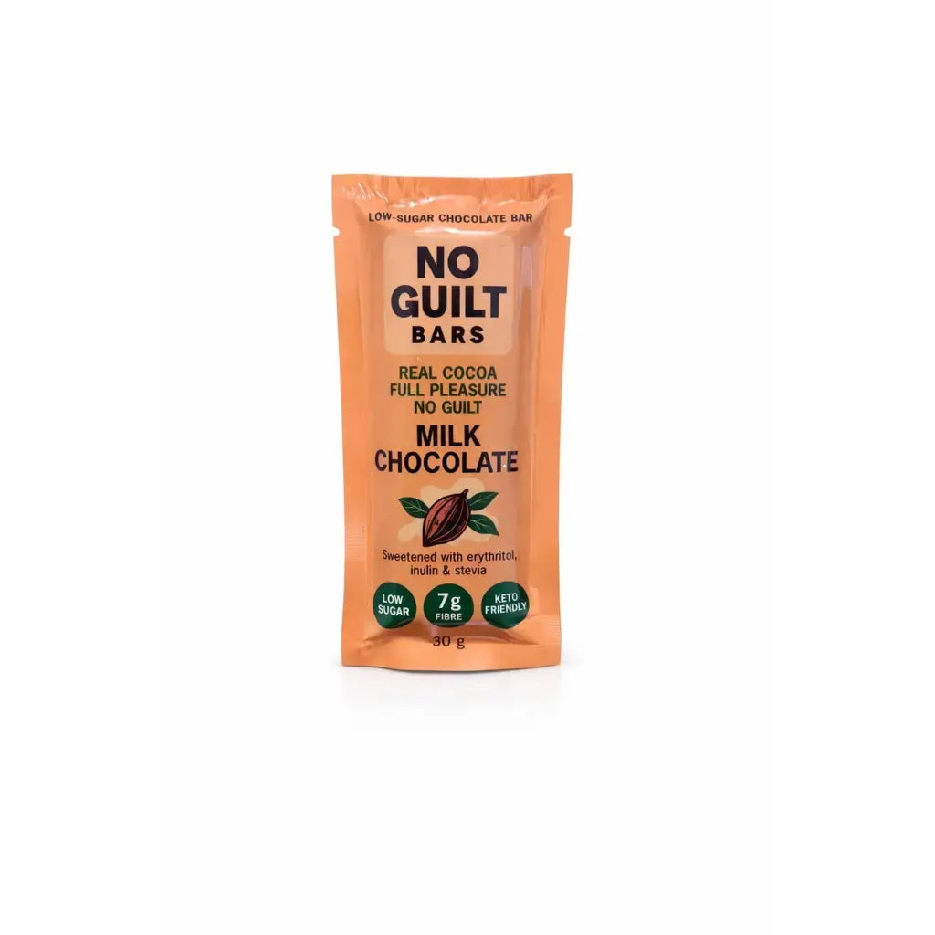No Guilt Milk Chocolate Bar
