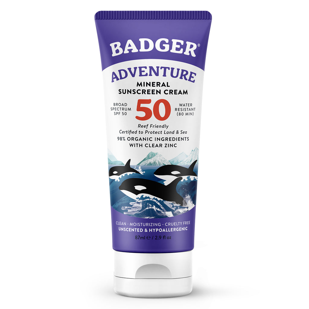 Badger SPF50 Adventure Sunscreen