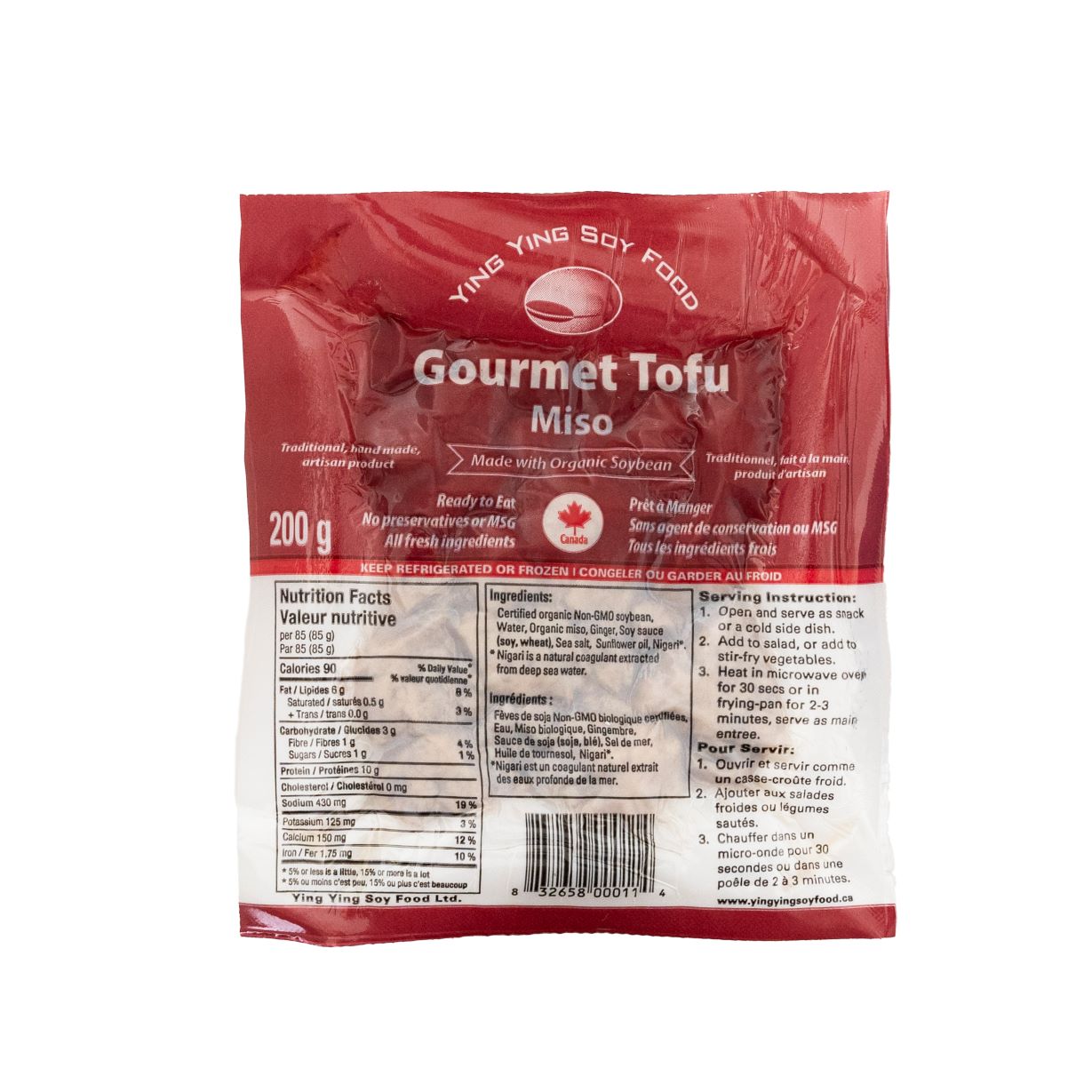 Ying Ying Miso Tofu