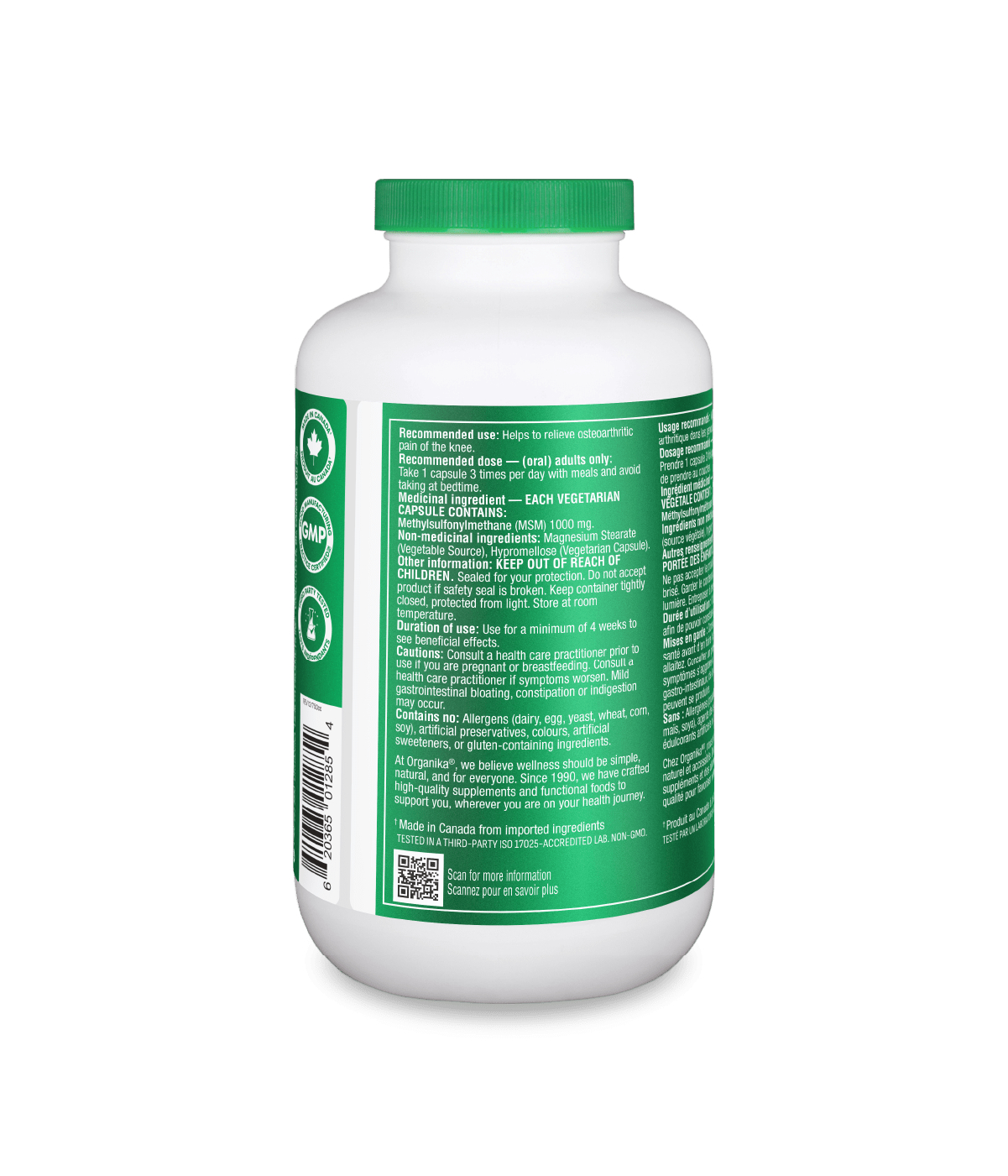 Organika Msm - 1000Mg