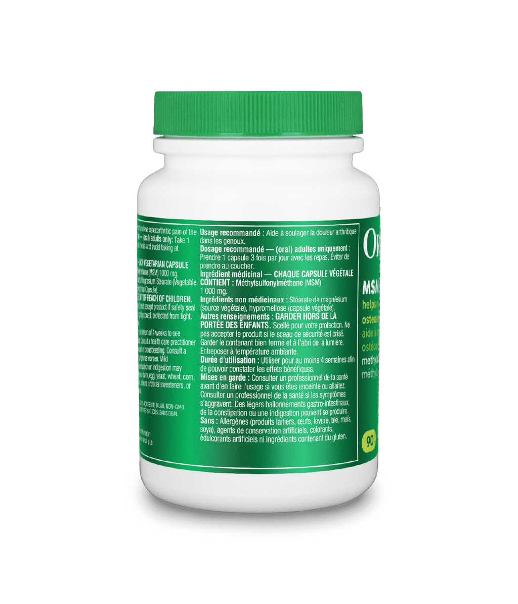Msm - 1000Mg Msm - 1000Mg