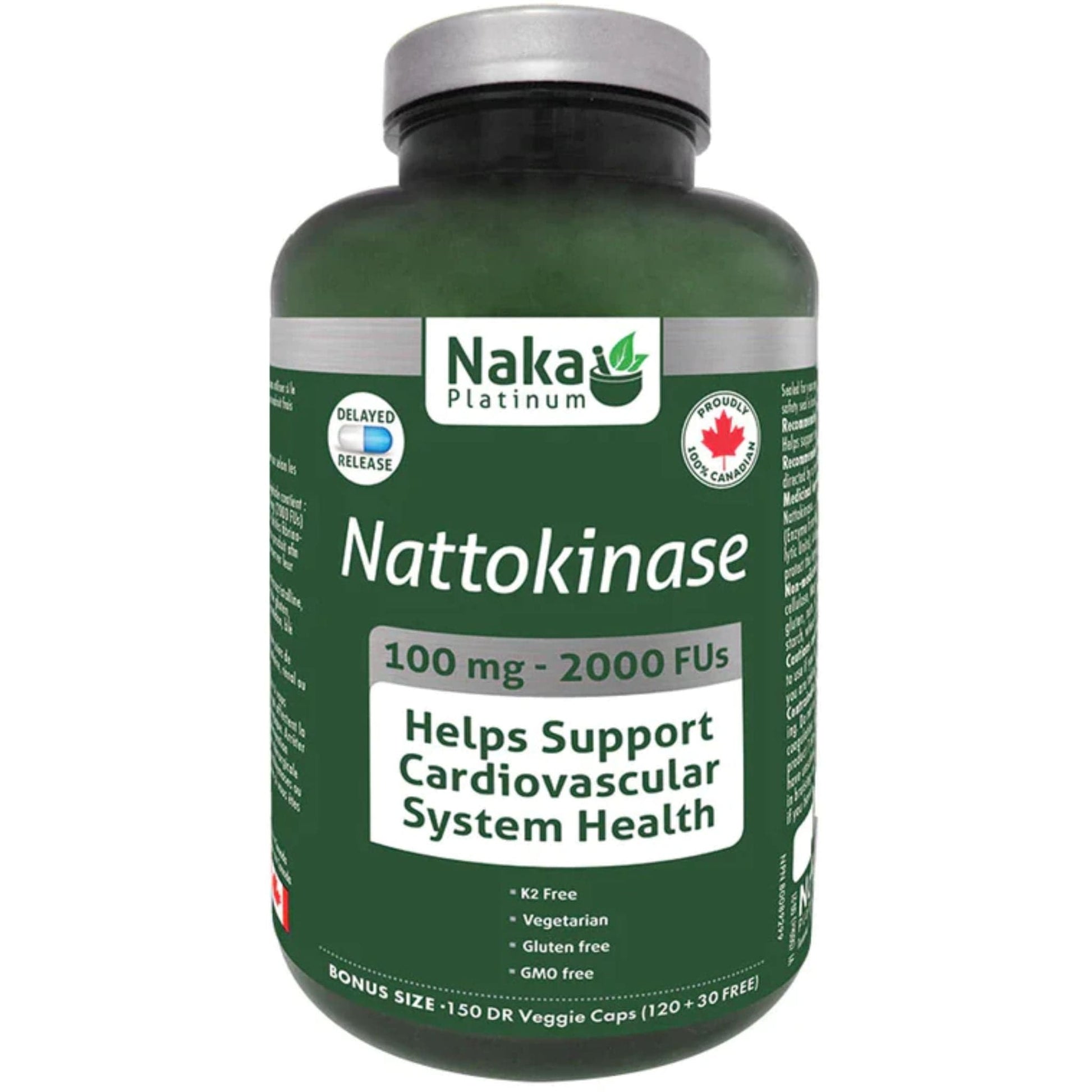 Naka Nattokinase - 100mg