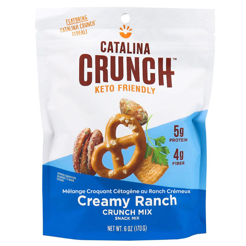 Keto Friendly Creamy Ranch Crunch Mix