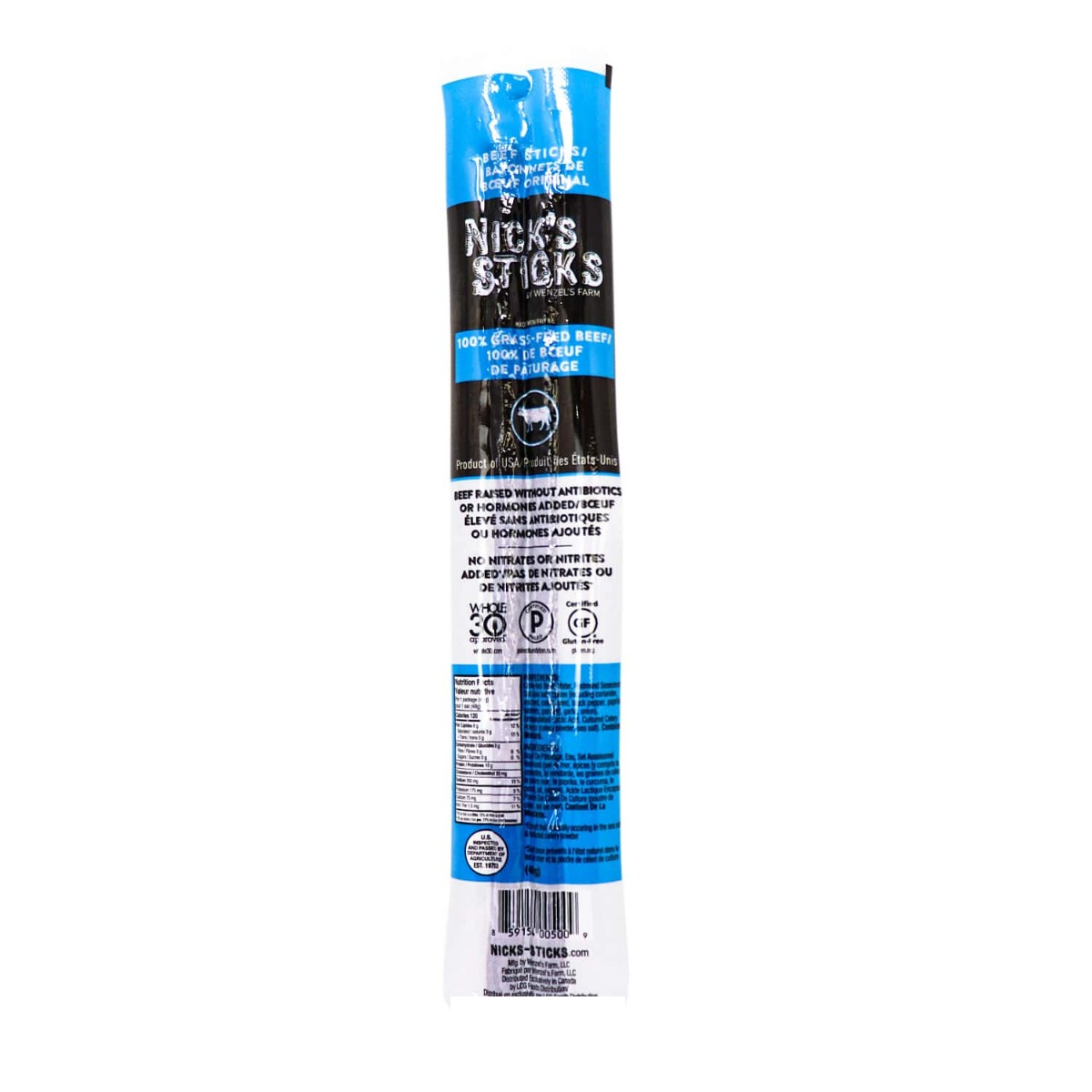 Gluten Free Beef Snack Sticks