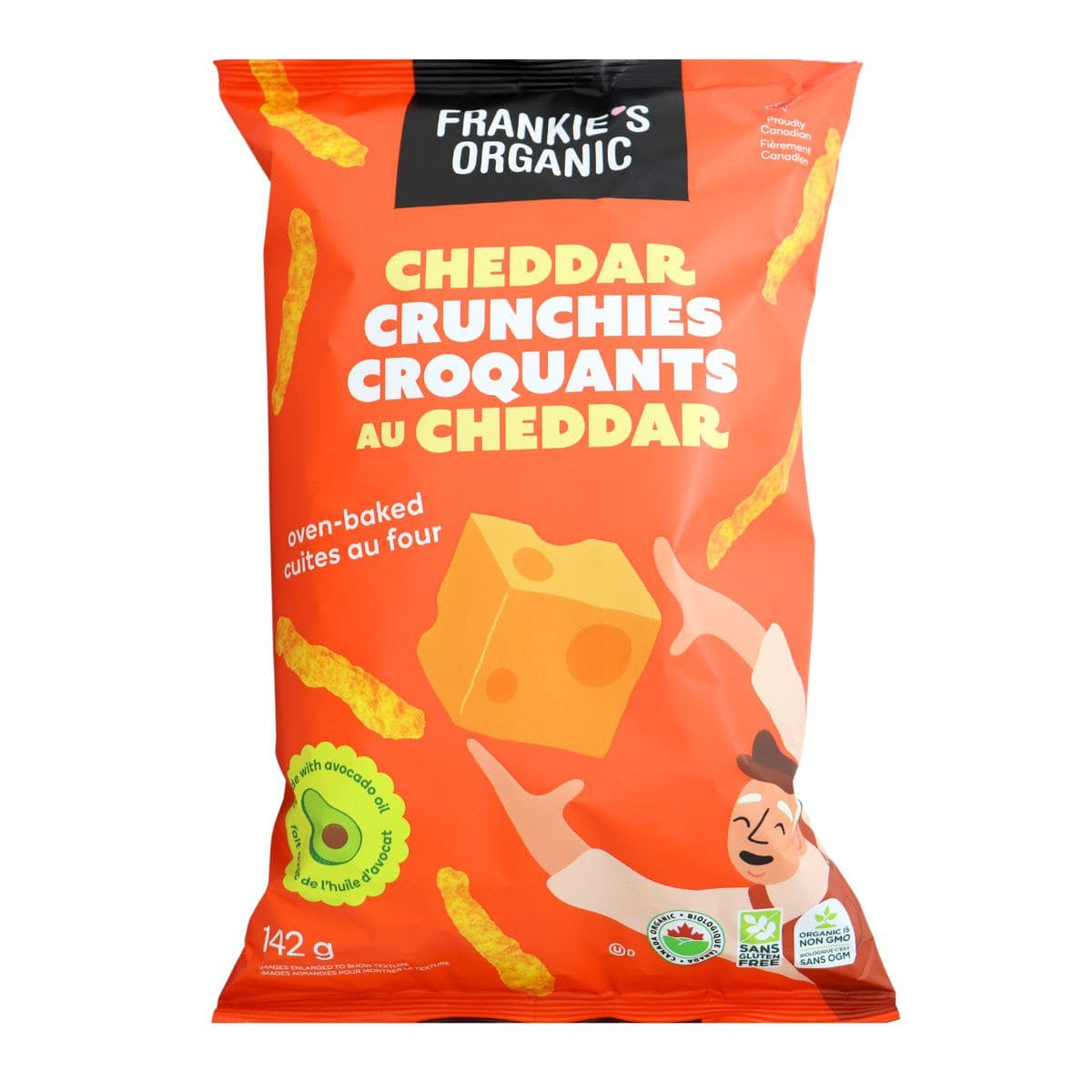 Frankie's Organic Organic Cheddar Crunchies