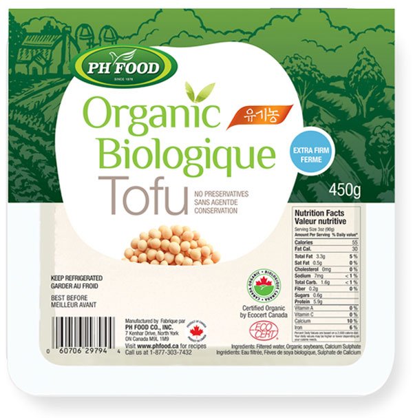 Ph Food Organic Extra Firm Tofu