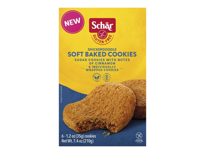 Gluten-Free Snickerdoodle Soft Baked Cookies