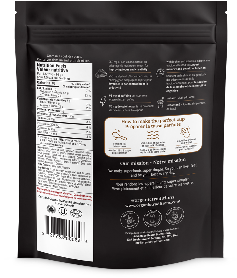 Organic Traditions Focus Fuel