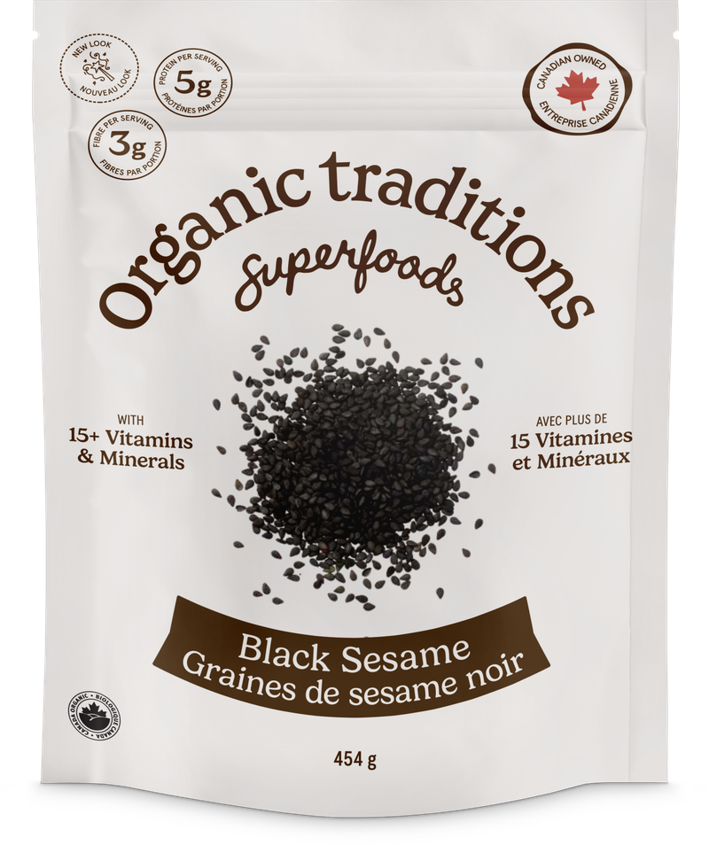 Organic Traditions Organic Black Sesame Seeds
