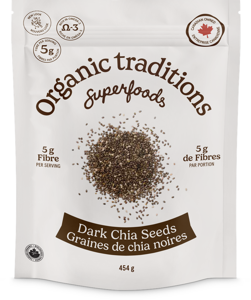 Organic Traditions Organic Dark Chia Seeds