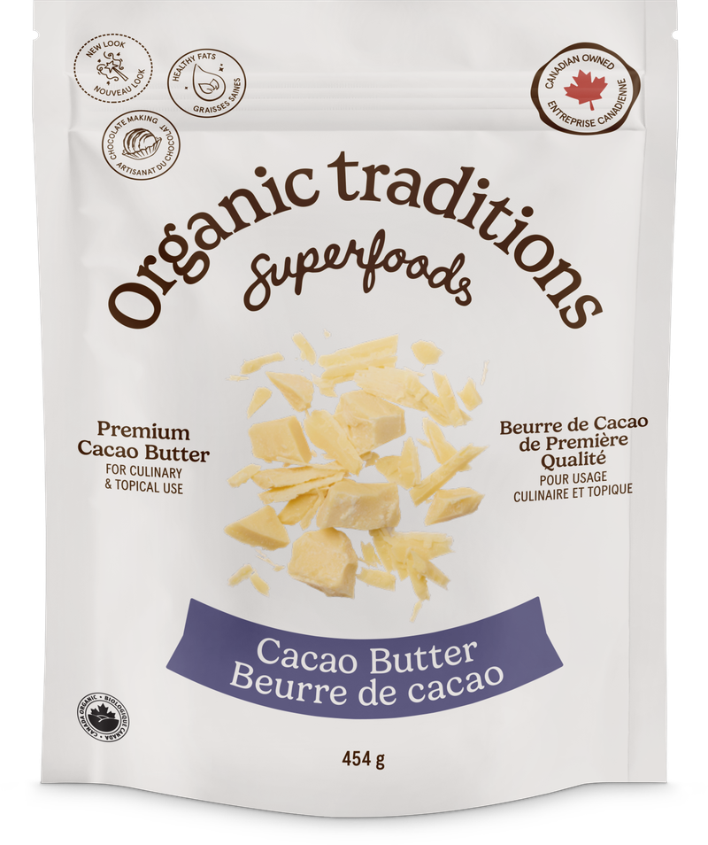 Organic Traditions Cacao Butter