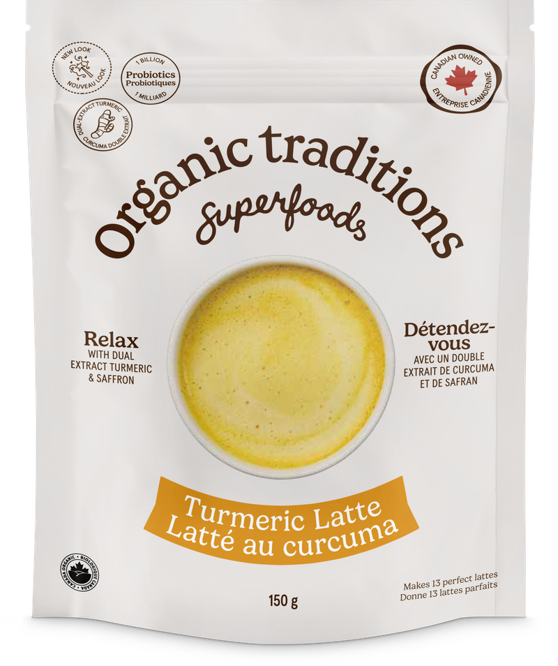 Organic Traditions Turmeric Latte with Probiotics