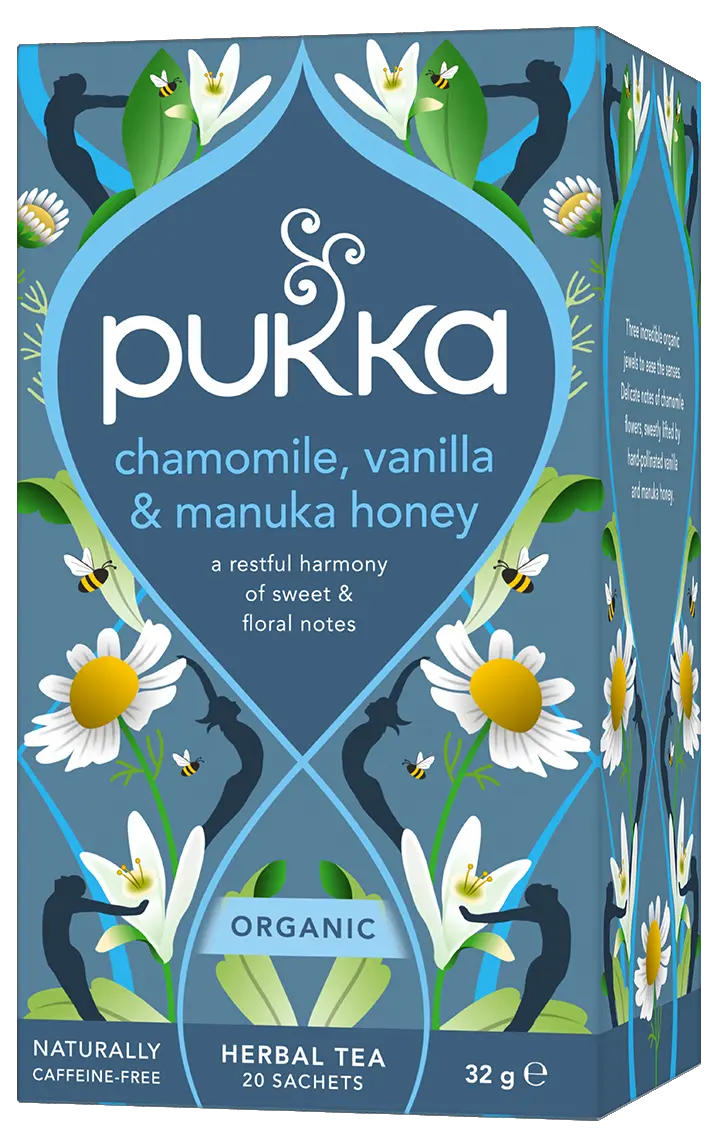 Pukka Chamomile, Vanilla, & Manuka Honey Tea