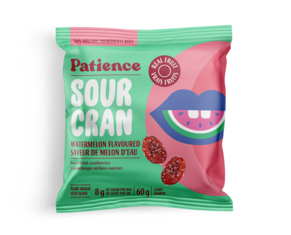 Sour Watermelon Dried Cranberry Candy