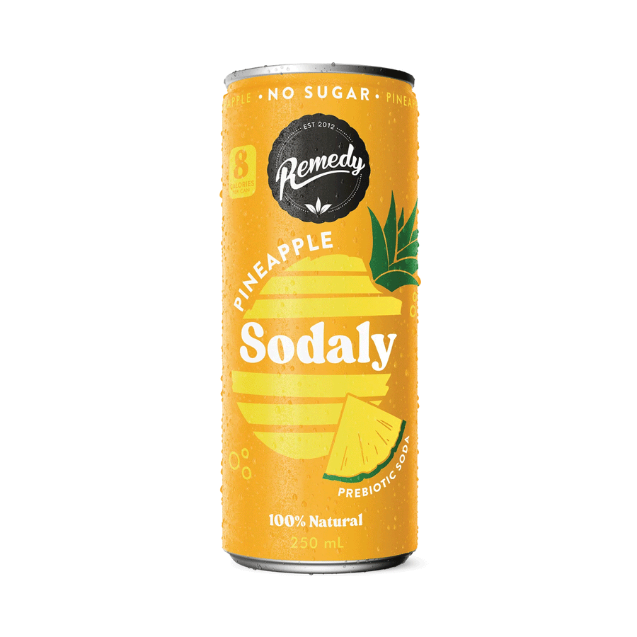 Remedy Kombucha Pineapple Sodaly