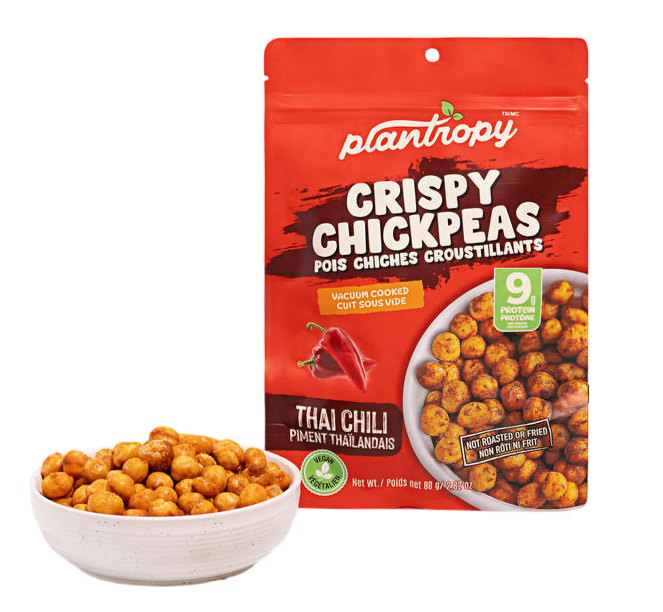 Thai Chili Vacuum Cooked Crispy Chickpeas