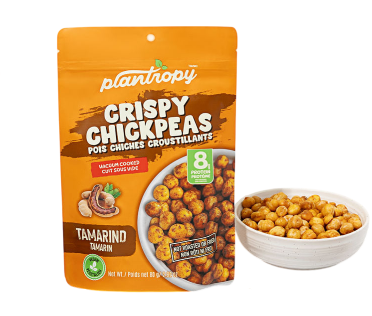 Tamarind Vacuum Cooked Crispy Chickpeas