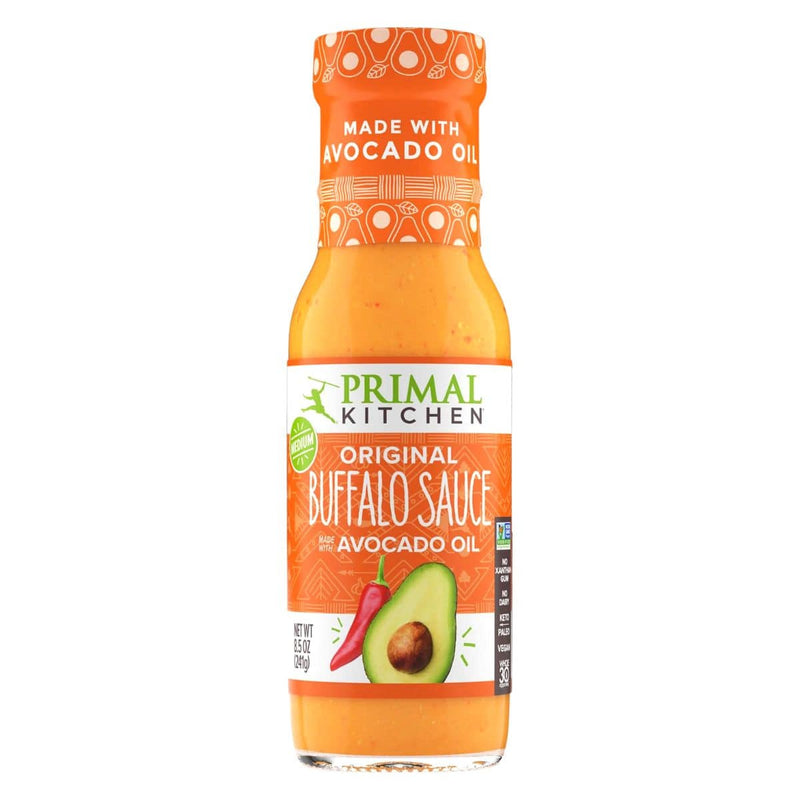 Dairy-Free Buffalo Sauce made with Avocado Oil
