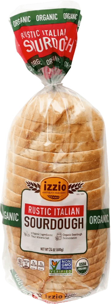 Izzio Rustic Italian Sourdough Bread